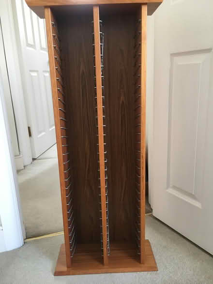 Photo of free Oak CD storage unit (Bounds Green N11) #1