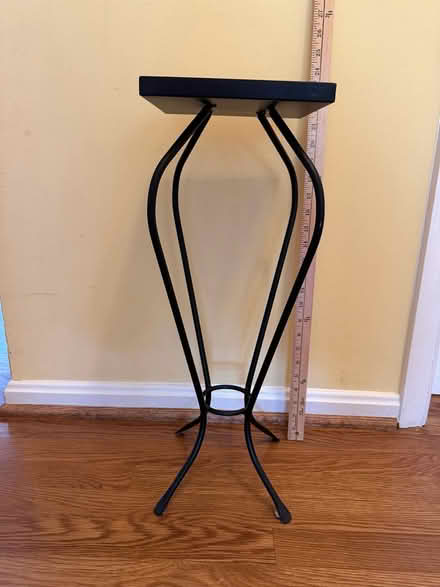 Photo of free Small table w/worn "Cappuccino" (Potomac, MD) #2