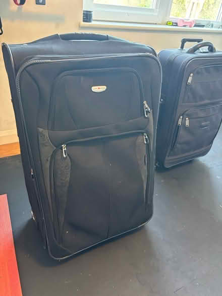 Photo of free 2 black suitcases (CF11 leckwith) #1