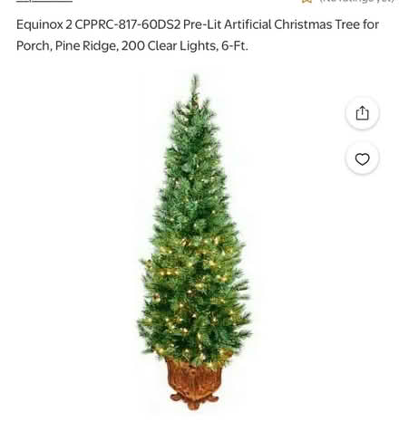 Photo of free 6 foot artificial pine tree (West seattle) #1
