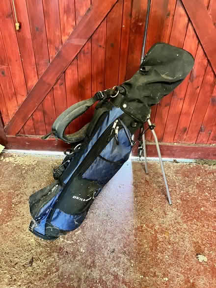 Photo of free Golf bag, clubs, balls and shoes (Purley on Thames RG8) #1