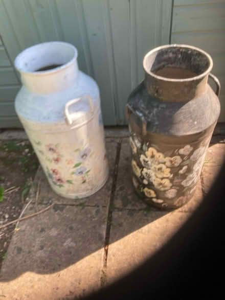Photo of free 2 milk churns (Warndon Worcester WR4) #1