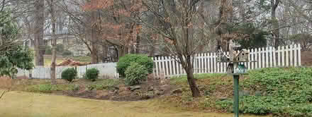Photo of White picket FENCE pieces (Thornwood NY 10594) #1
