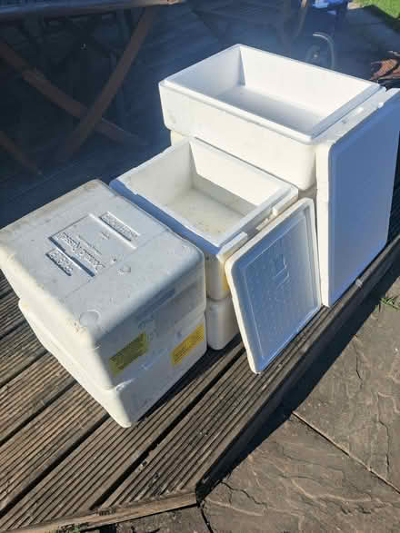 Photo of free Polystyrene cool boxes (West Farleigh ME15) #1