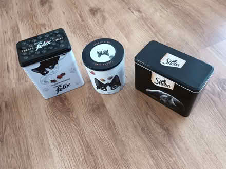 Photo of free Cat food containers (Bare LA4) #1