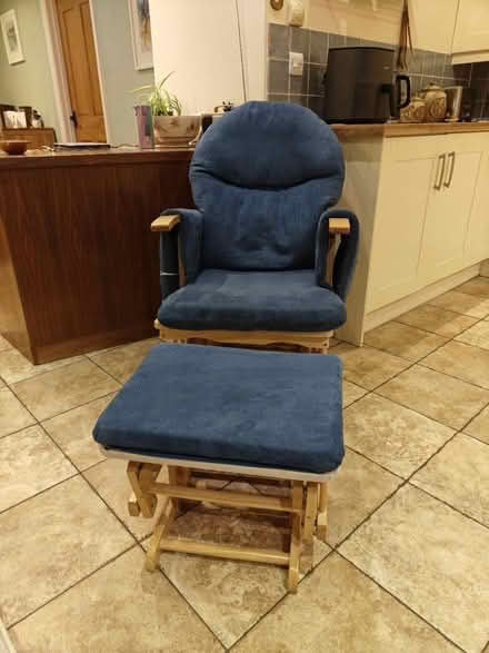 Photo of free Rocking chair and rocking stool (wick BS30 doynton) #1