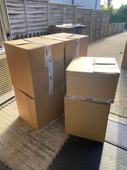 Photo of free Moving boxes and packing paper (Bishop's Stortford CM23) #1