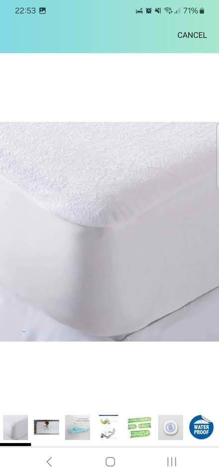 Photo of Cot sheets and mattress protector (Bishops Stortford CM23) #2