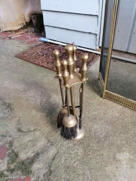 Photo of free Fireplace companion set and fire guard (Worthing BN11) #2