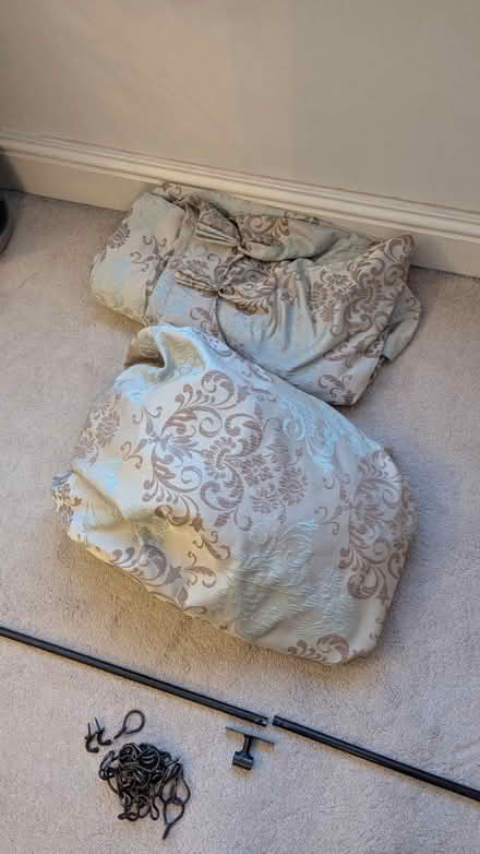 Photo of free Curtain Rail and Curtains (KT13) #4