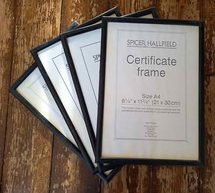 Photo of free 4 X Picture Frames A4 Size (Leith Links) #1