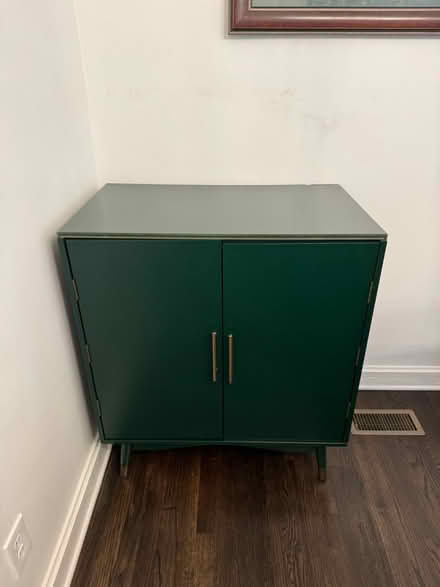 Photo of free Dark green bar cabinet (Brookhaven, GA) #1