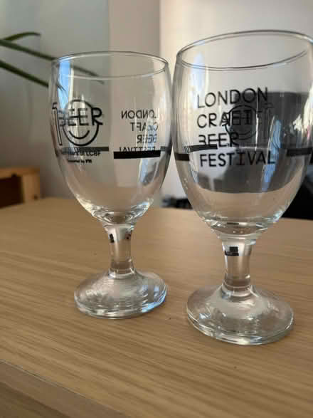 Photo of free Beer glasses 🍻 (Shadwell basin) #1