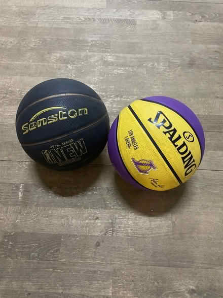 Photo of free 2 basket balls (EH11 Merchiston) #1