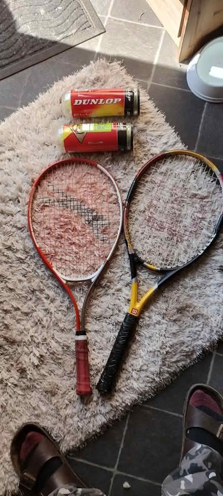 Photo of free Tennis rackets and tennis balls (DE24 Alvaston) #1
