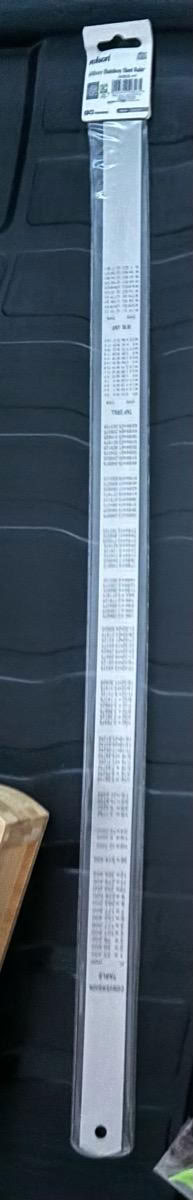 Photo of free Rolson Stainless Steel 60cm ruler (Castle, CW8) #2