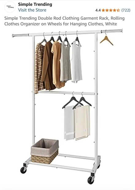 Photo of free Double Rod Clothing Rack (Magnolia Seattle 98199) #4