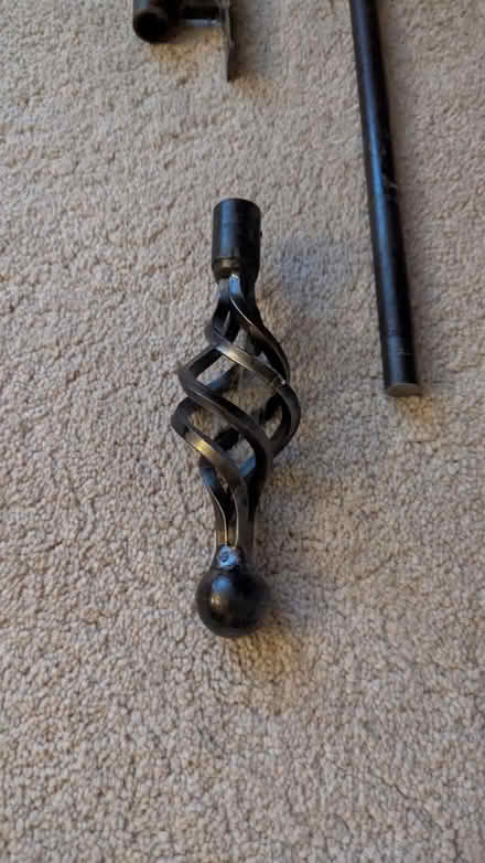 Photo of free Curtain Rail and Curtains (KT13) #2