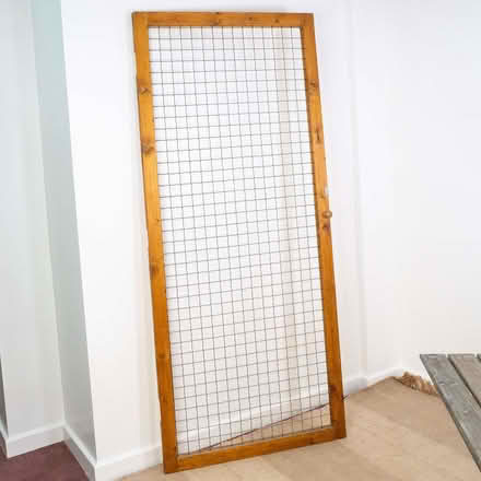 Photo of free Door with inset sturdy wire mesh 208 x 90 cm (Burgess Hill RH15) #1