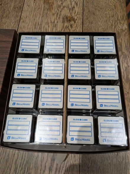 Photo of free Vintage Bell & Howell slide cube projector 981QZ with spare (Finstall B60) #3