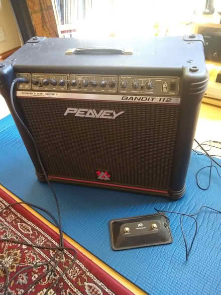 Photo of free Peavey Bandit 112 80watt amp (broken reverb!) (Albert Park M20) #1
