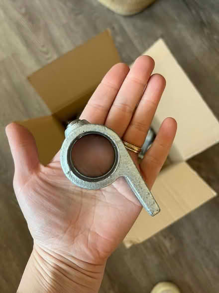 Photo of free Scaffold shelf pole connectors (Long Ashton) #3