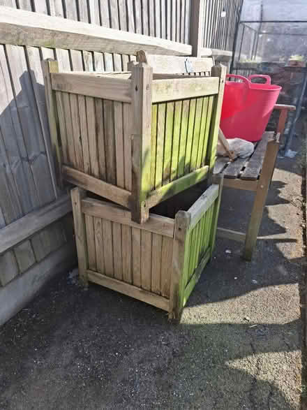 Photo of free Wooden planters (TN24) #1