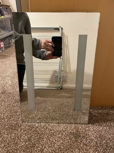 Photo of free Bathroom LED mirror battery (M25 Prestwich) #1