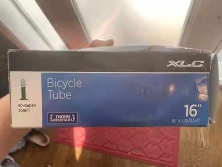 Photo of free Bike tube 16" (H St NE) #1