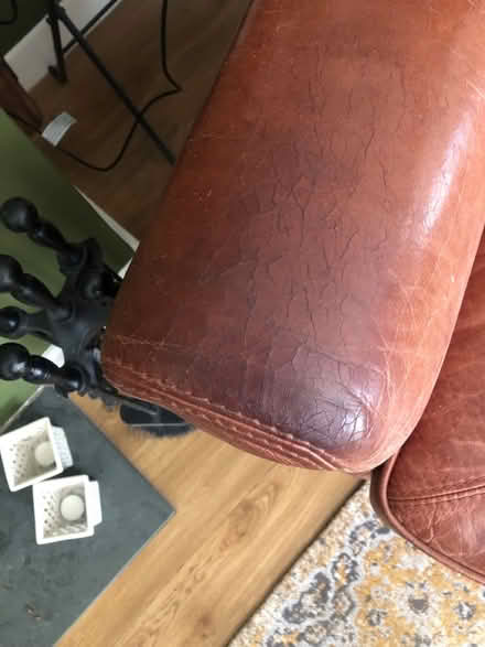 Photo of free Leather armchair (Knutsford WA16) #3
