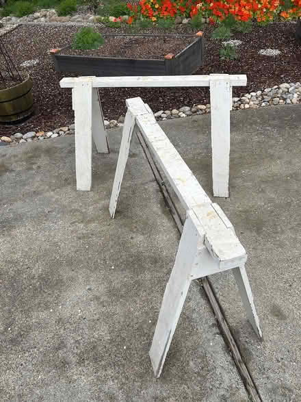 Photo of free Wooden saw horses (Benicia) #2