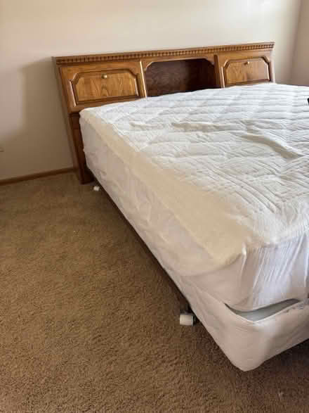 Photo of free Nice king size bed (Brookville /Englewood) #4