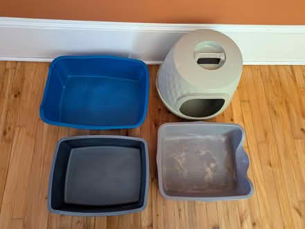 Photo of free Used cat litter boxes (Little Italy) #2