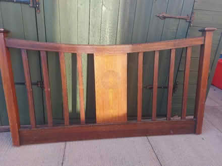 Photo of free Bed frame, head & baseboard (Presteigne LD8) #1