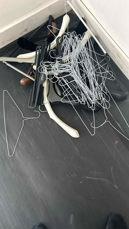 Photo of free Clothes and suit hangers (Cottonmill, St Albans, AL1) #1