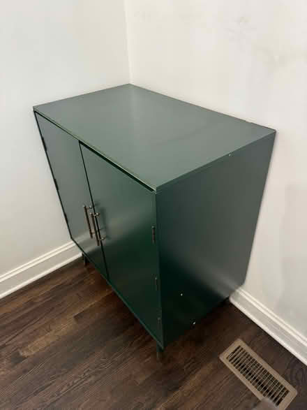 Photo of free Dark green bar cabinet (Brookhaven, GA) #3