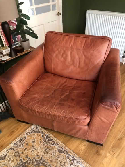 Photo of free Leather armchair (Knutsford WA16) #1