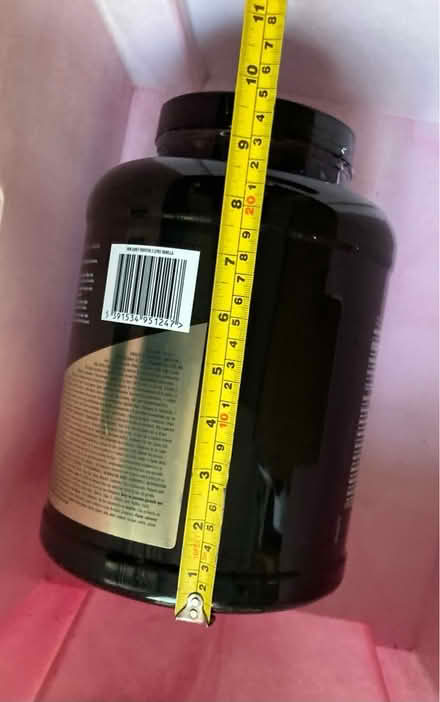 Photo of free 1 big black plastic jar with lid (E5 UpperClapton) #1