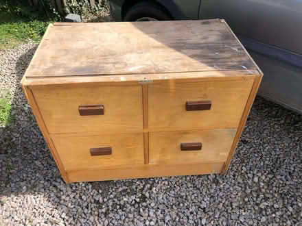 Photo of free Wooden drawer unit (Brookthorpe GL4) #2