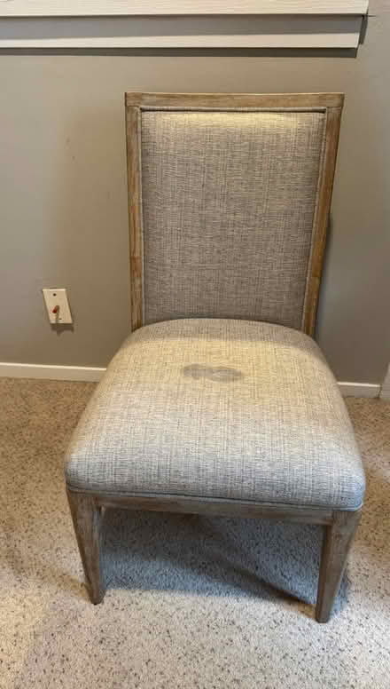 Photo of free Wood padded dining chair (Incline Village, Nevada) #1