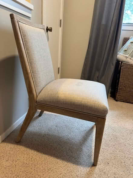 Photo of free Wood padded dining chair (Incline Village, Nevada) #2