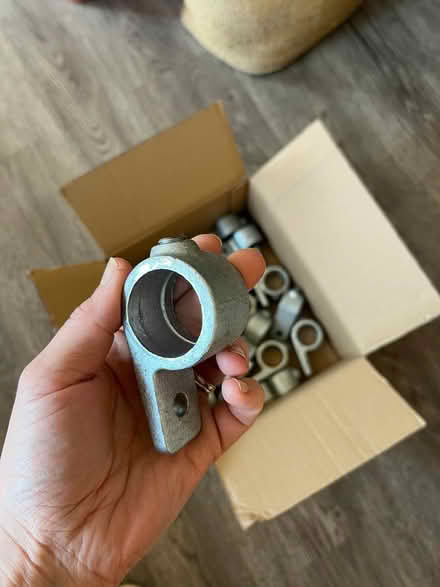 Photo of free Scaffold shelf pole connectors (Long Ashton) #2