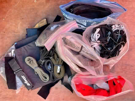 Photo of free zippers webbing cordage buckles etc (Glastonbury centre BA6) #1