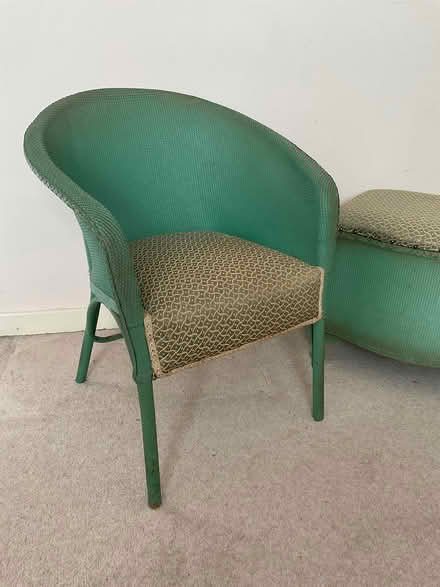 Photo of free Sirrom bedroom chair and ottoman (Penrith CA11) #1