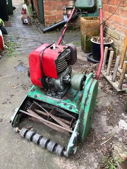 Photo of free Petrol lawnmower with spares, for repair (Barford CV35) #1