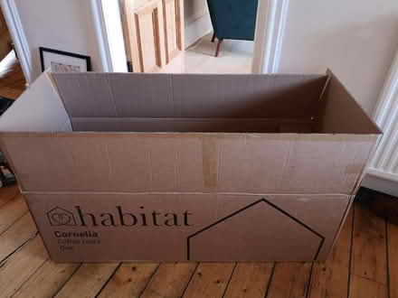 Photo of free Large solid cardboard box (Joppa EH15) #1