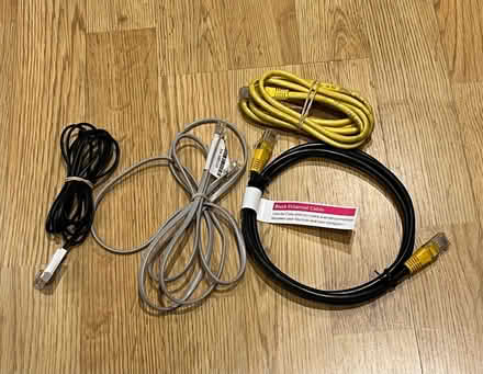Photo of free Ethernet and phone cables (Isle of Dogs, E14) #1