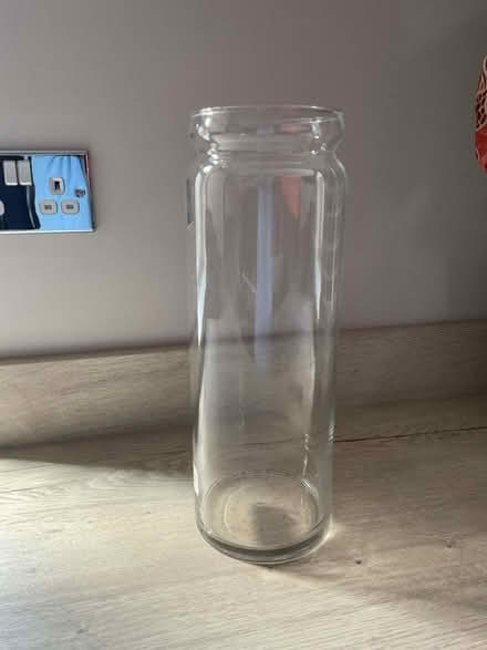 Photo of free Glass vase (Emerson Park RM11) #1