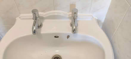 Photo of free Bathroom washbasin + taps (Great Denham MK40) #2