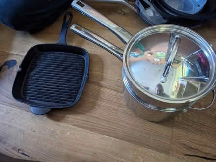 Photo of free Denny griddle pan, wok, steamer (Withington M20) #1